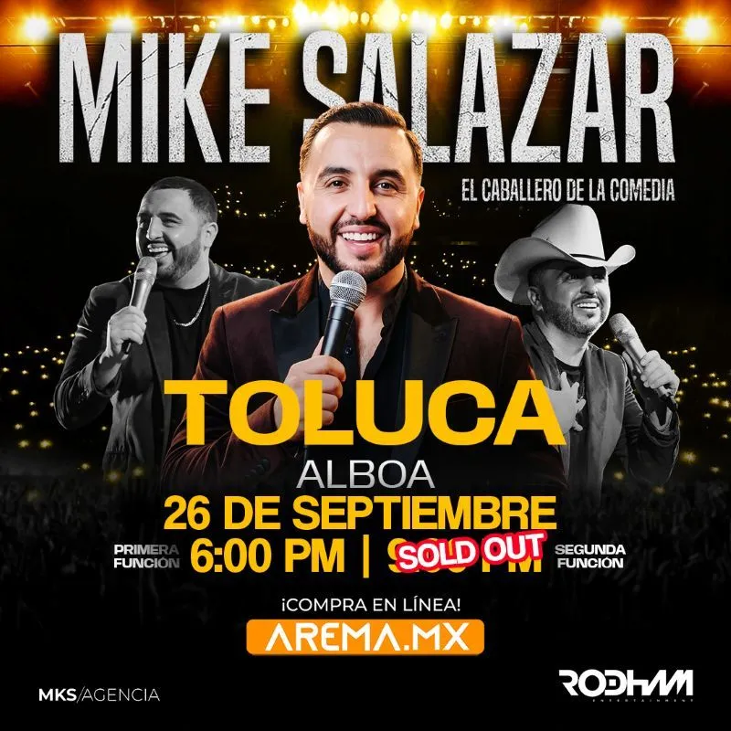 Mike Salazar en Toluca