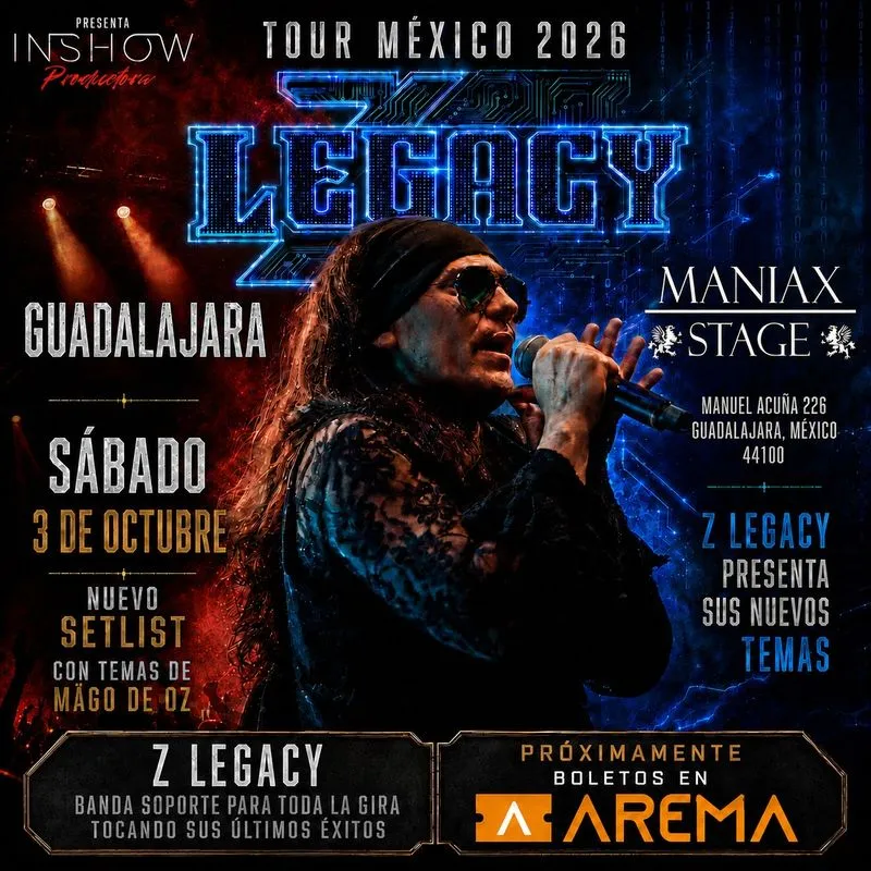 Z Mago de Oz Contacto Directo ft Z Legacy en Guadalajara