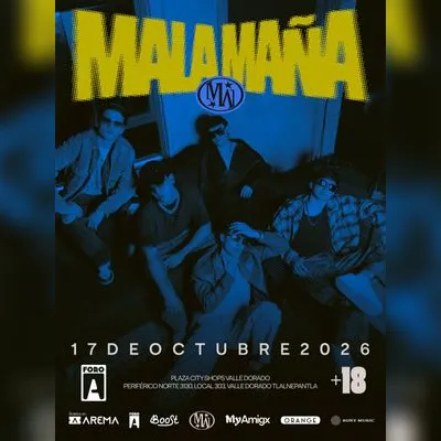 Flyer de Mala Maña en Foro A