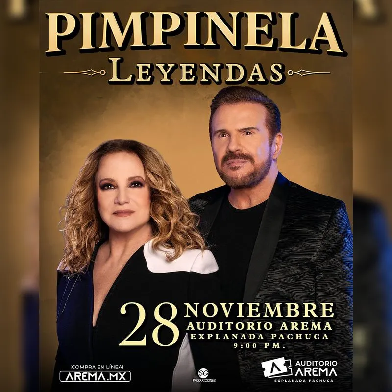 Pimpinela -Leyendas- en Pachuca
