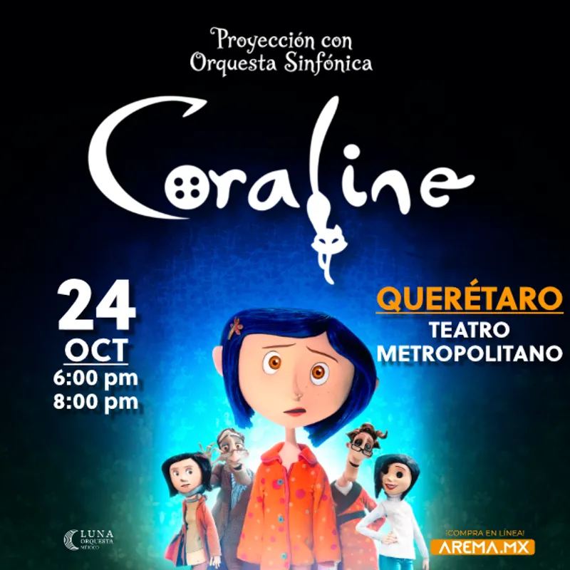 Coraline: Orquesta Sinfónica en Querétaro