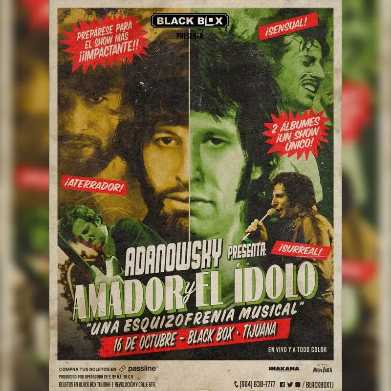 Adanowsky en Tijuana