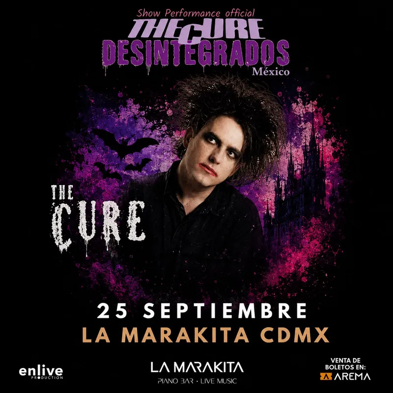 Tributo a The Cure en La Marakita