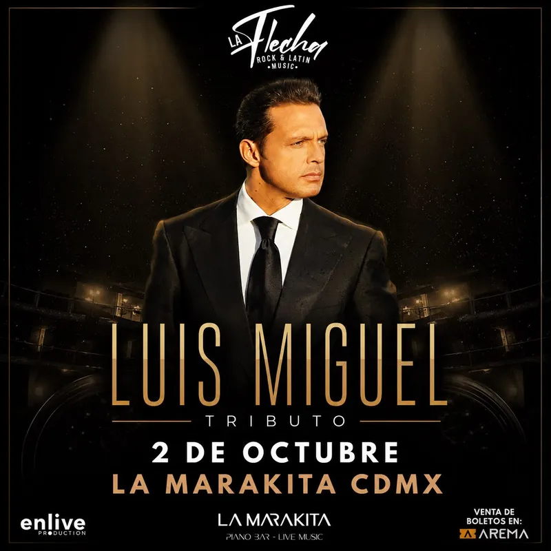 Tributo a Luis Miguel en La Marakita
