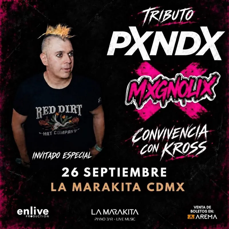 Tributo a Pxndx (Mxgnolix) en La Marakita