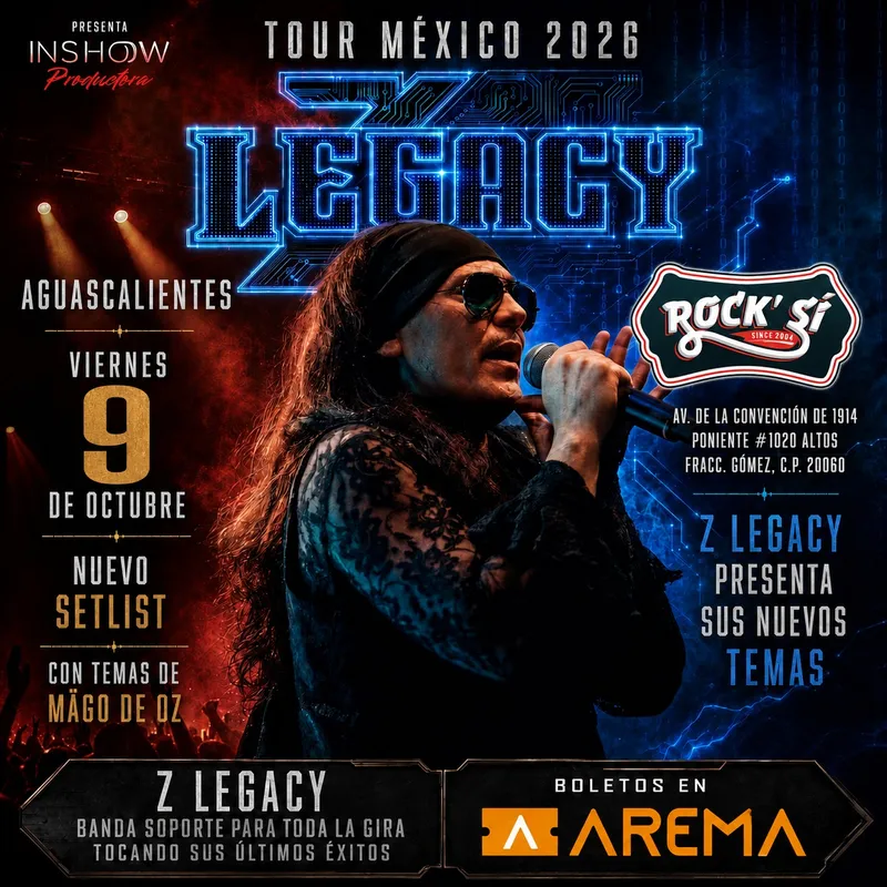 Z Mago de Oz Contacto Directo ft Z Legacy en Aguascalientes