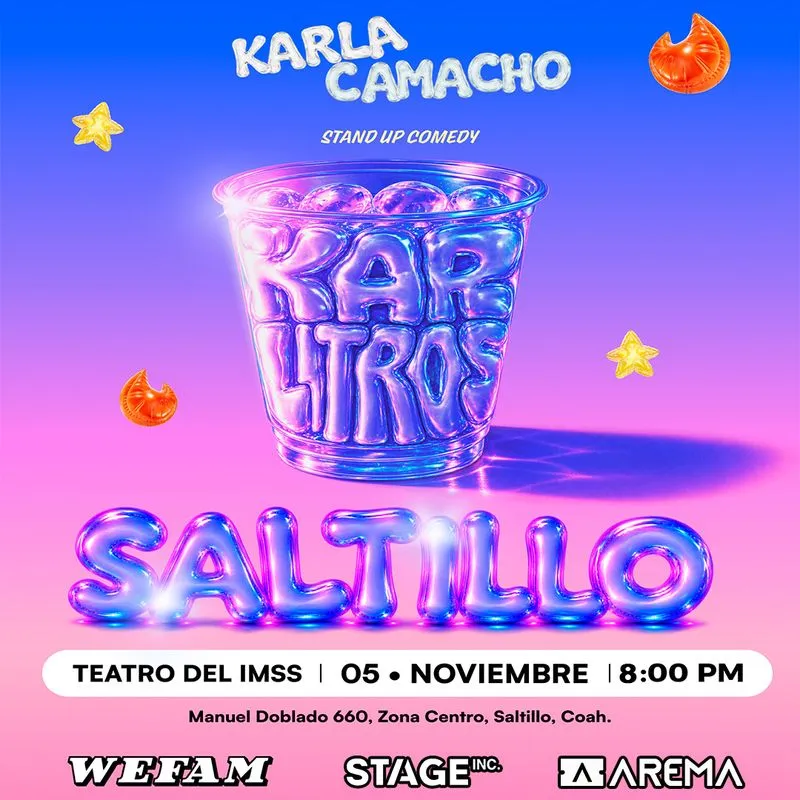 Karla Camacho “Karlitros” en Saltillo
