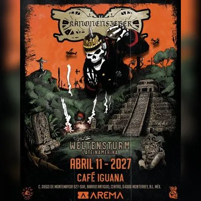 Flyer de Kanonenfieber en Monterrey