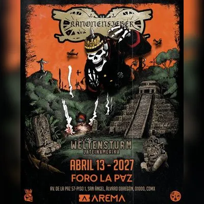Flyer de Kanonenfieber en CDMX