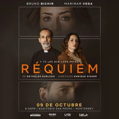 Flyer de Réquiem en Monterrey