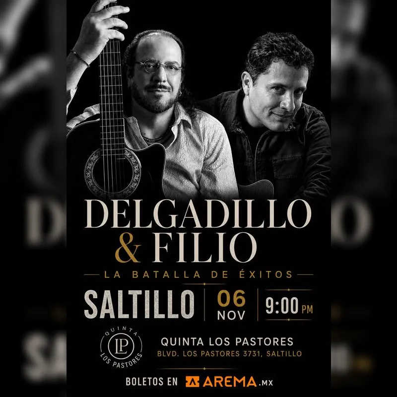 Fernando Delgadillo y Alejandro Filo en Saltillo