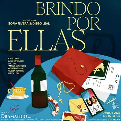 Flyer de Brindo por ellas