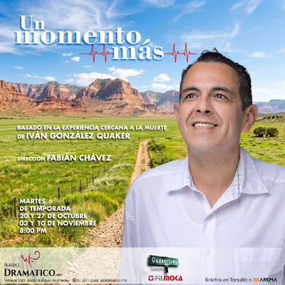 Flyer de Un momento más
