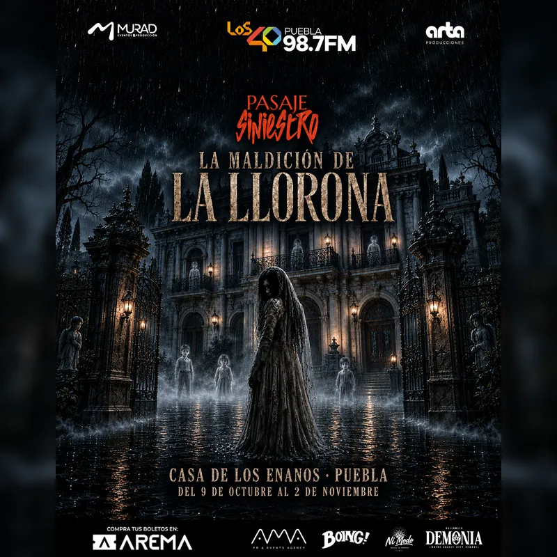 Pasaje Siniestro: La Maldición de la Llorona en Puebla