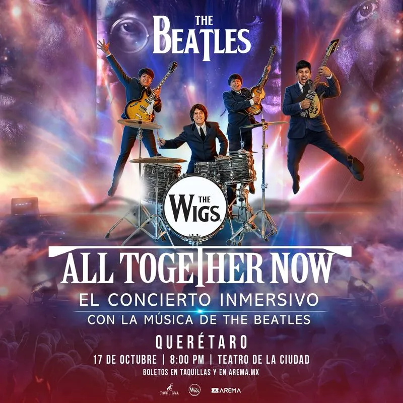 All Together Now - Tributo a The Beatles en Querétaro