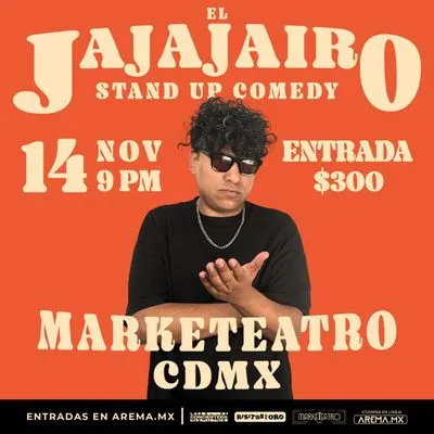 Flyer de Jajajairo Stand Up