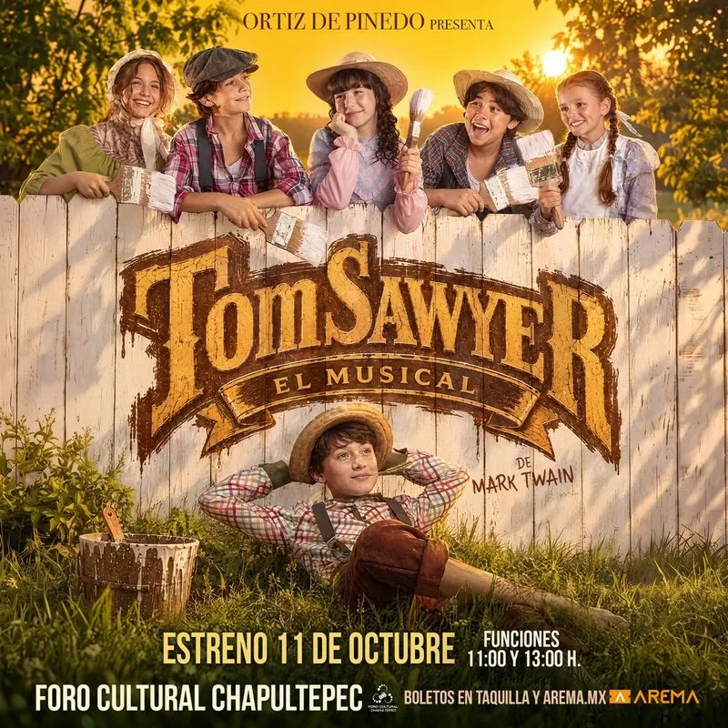 Tom Sawyer El Musical en CDMX