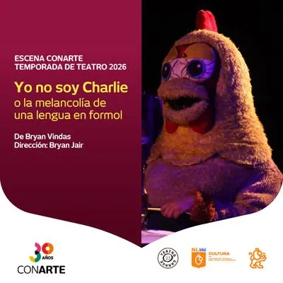 Flyer de Yo no soy Charlie o la melancolía de una lengua en formol