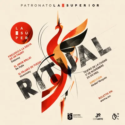 Flyer de La Súper: Ritual en Monterrey